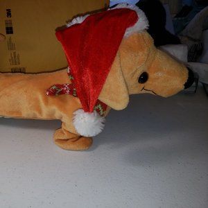 Daschund:  Dancing for Christmas